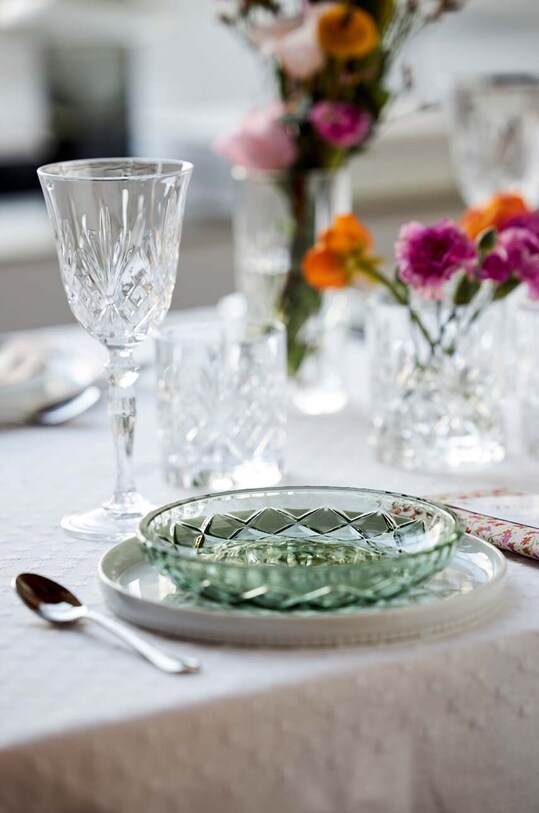 Lyngby set de farfurii pentru desert Sorrento verde 27797