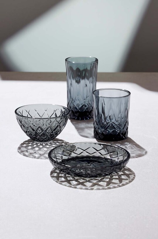 Lyngby set de farfurii pentru desert Sorrento 27801 gri