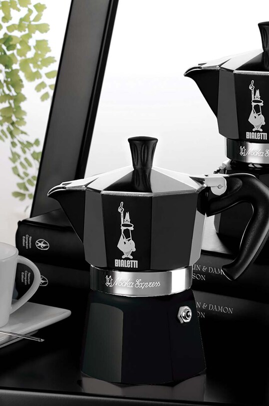 Bialetti kawiarka Moka Express 6tz 502020006 czarny AA00