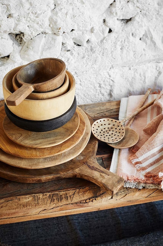 Madam Stoltz linguri de salata 2-pack MSD.22S.32 bej AA00