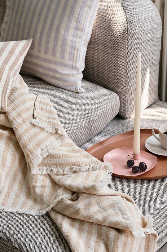Φλιτζάνι και πιατάκι Broste Copenhagen Vanilla μπεζ 14533468