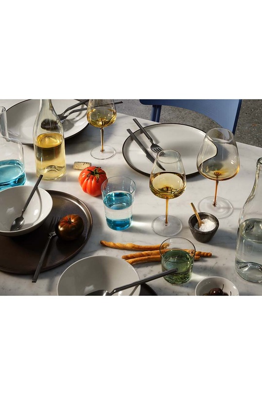 Кухня та бар Келих для вина Broste Copenhagen Amber 14460632 барвистий