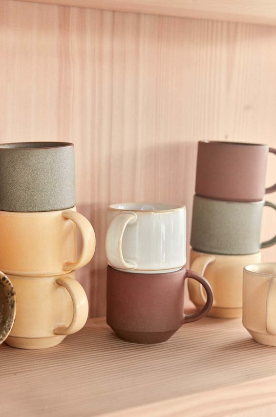 Sada pohárov OYOY Yuka 2-pak L300600 červená AA00