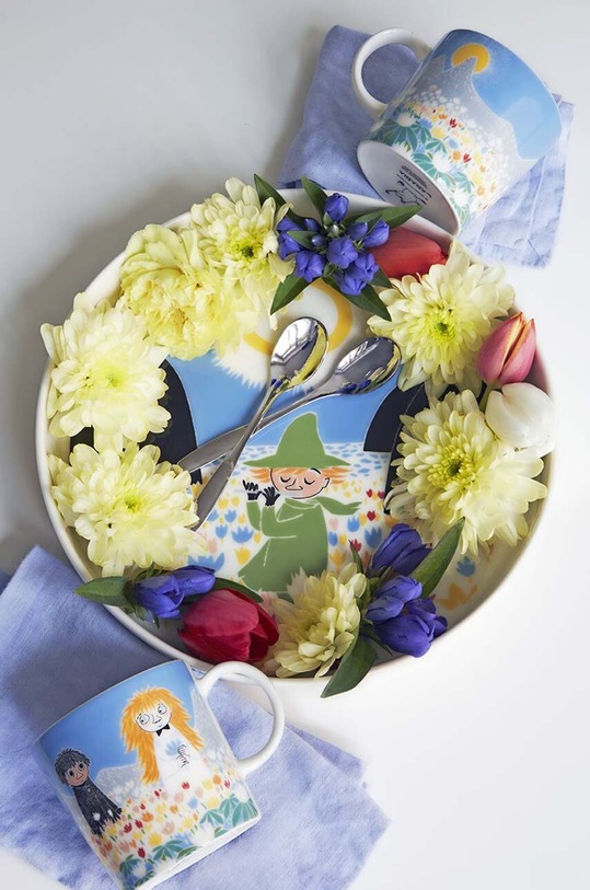 Arabia Finland bögre x Muminki 1026675 többszínű