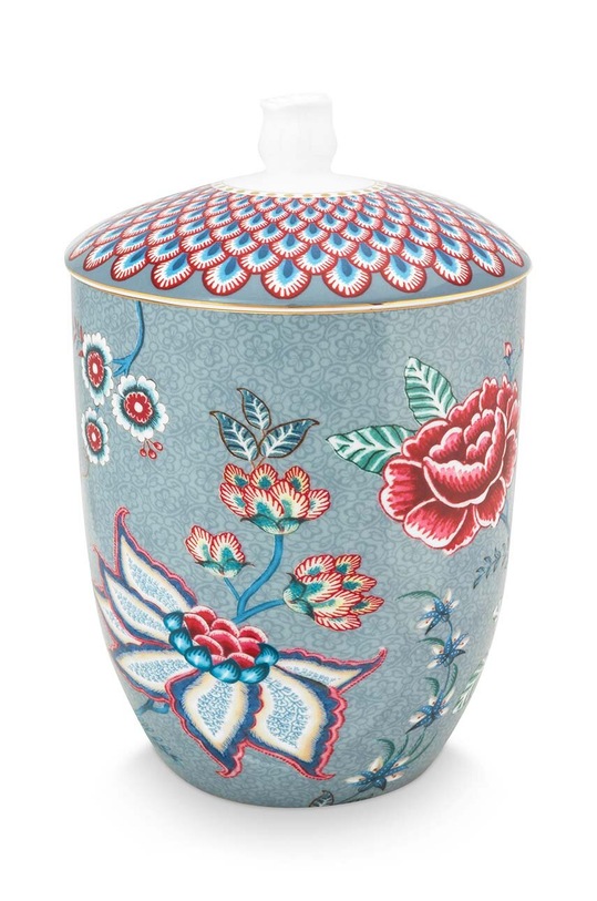 Pip Studio pojemnik z pokrywką Flower Festival multicolor 51.009.035