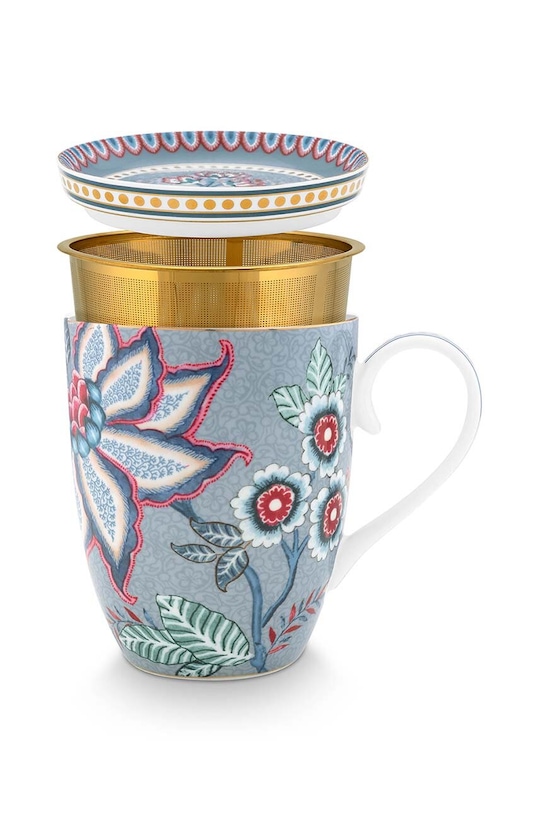 Pip Studio zestaw do herbaty Flower Festival multicolor 51.020.173