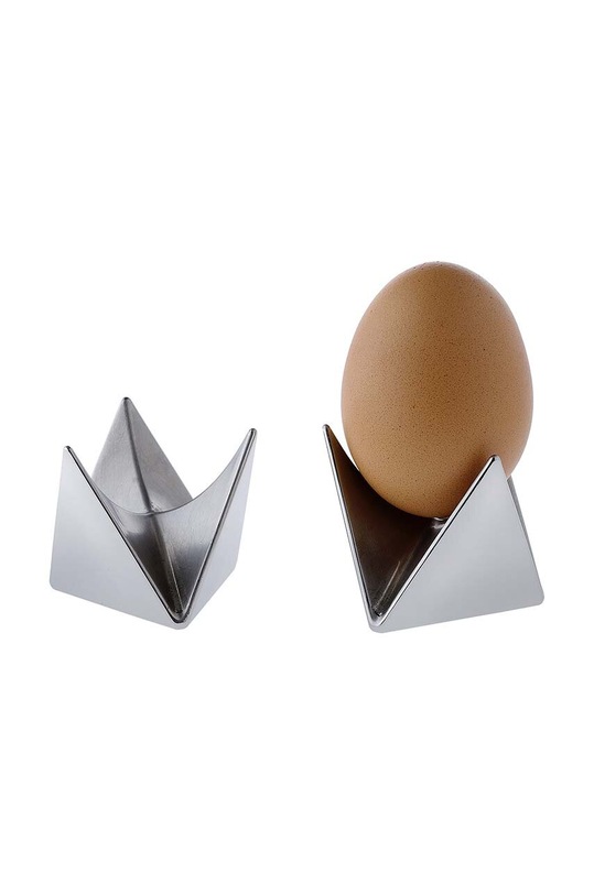 Alessi set de pahare pentru ou Roost 2-pack gri AGO01