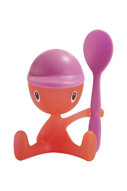 Рюмка для яиц с ложечкой Alessi Cico мультиколор ASG23.P