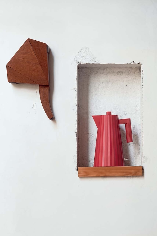 Električno kuhalo Alessi Plisse MDL06.R crvena AA00