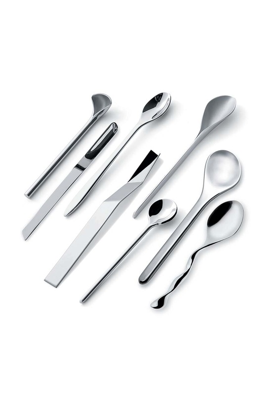Комплект чайных ложек Alessi Il caffe/te Alessi 8 шт серый MSPOONSET