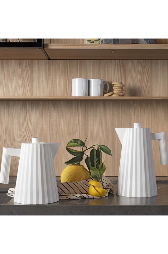 Kuchnia i bar Alessi czajnik elektryczny Plisse MDL06.1.W biały