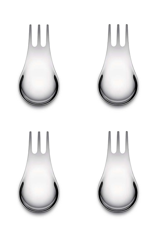 Alessi set di posate multifunzionali Moscardino grigio GIMR01S4
