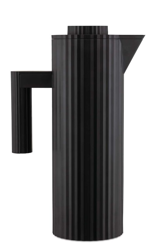 Alessi dzbanek termiczny Plissé czarny MDL12.B