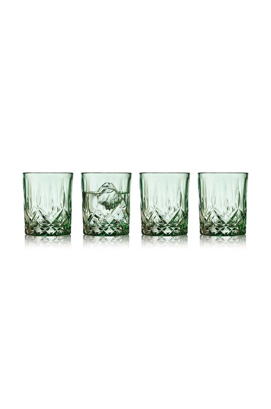 Склянка для віскі Lyngby 4-pack зелений 27730