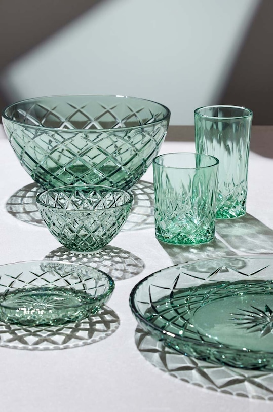 Lyngby pahar de whisky 4-pack 27730 verde