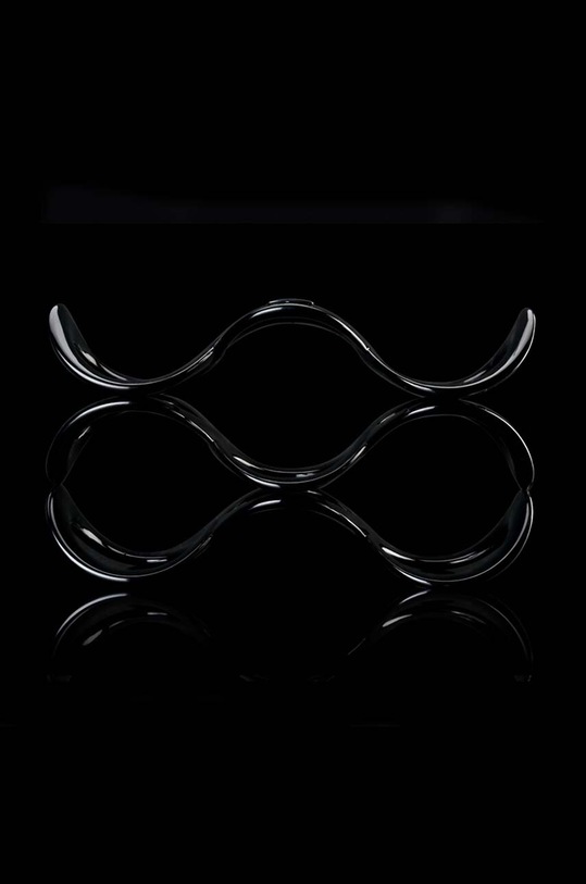 Kuchnia i bar Guzzini stojak na wino Cuvée 17010010. czarny