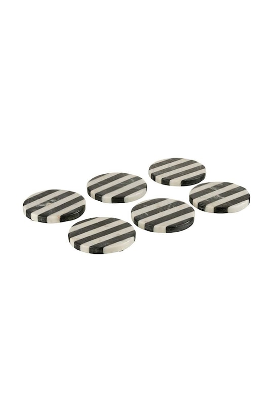 J-Line zestaw podkładek Stripe Marble 6-pack 34188. multicolor AA00