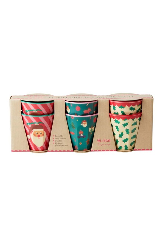 Набір чашок Rice 6-pack барвистий XMECU.6ZMAW22