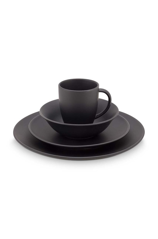 vtwonen veselă pentru 4 persoane 16-pack negru 52020017