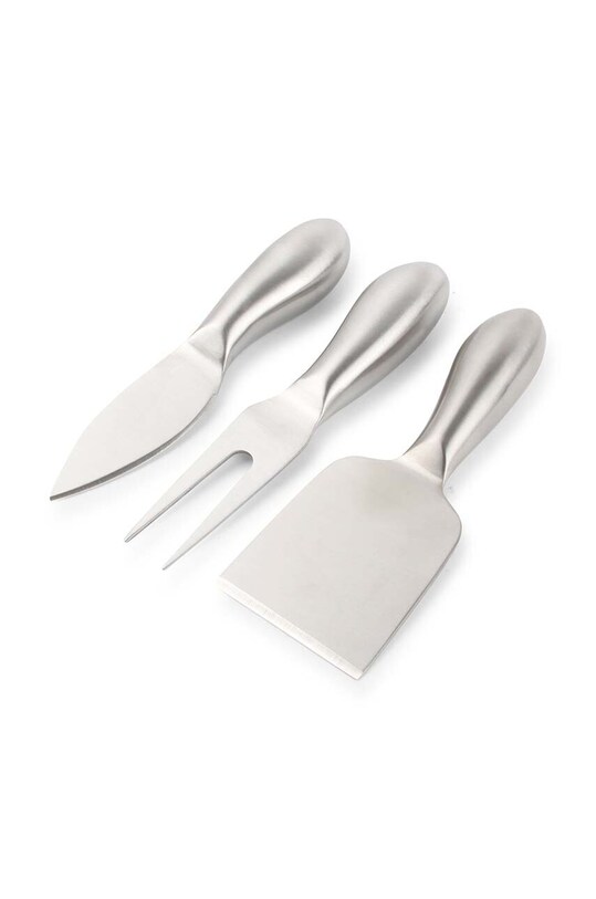 Salt&Pepper zestaw sztućców do sera Fromage 3-pack szary 823460