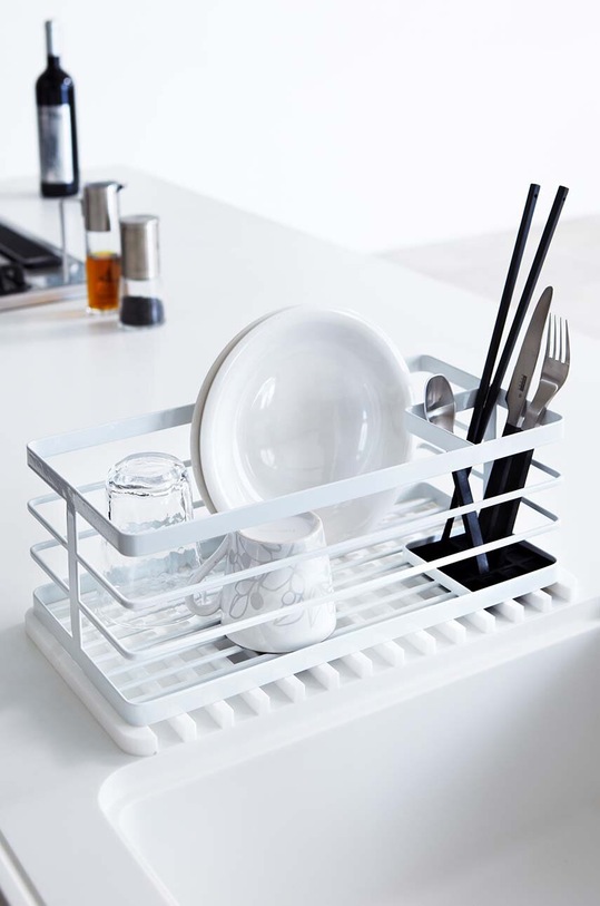 Kuchnia i bar Yamazaki ociekacz do naczyń Flow 7445 biały