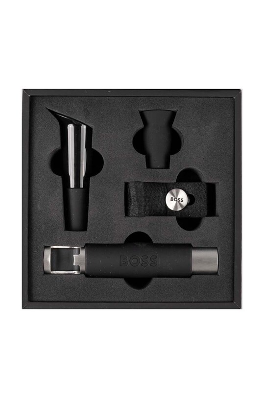 HUGO BOSS zestaw do wina Iconic 4-pack HAV321A czarny AA00