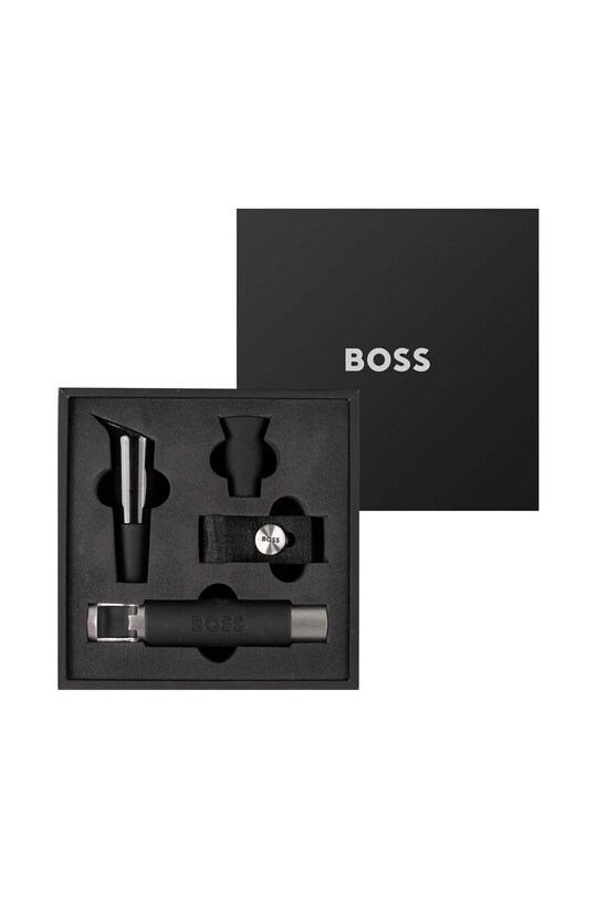 Kuchnia i bar HUGO BOSS zestaw do wina Iconic 4-pack HAV321A czarny