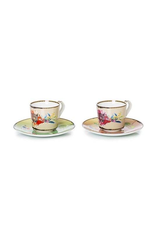 Набір чашок з блюдцями Palais Royal 2-pack барвистий 37002