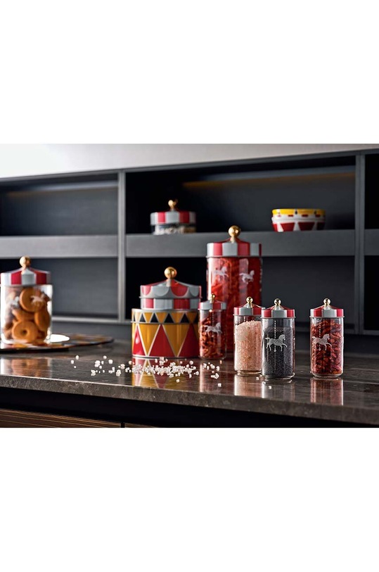 Cucina e Bar Alessi contenitore con copperchio Circus pacco da 2 MW68S2 multicolore