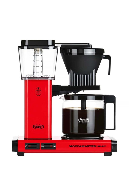 Moccamaster ekspres przelewowy do kawy KBG 741 czerwony 601030100