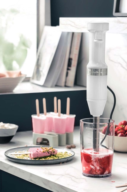 Ручний блендер KitchenAid Classic білий 5KHBV53EWH