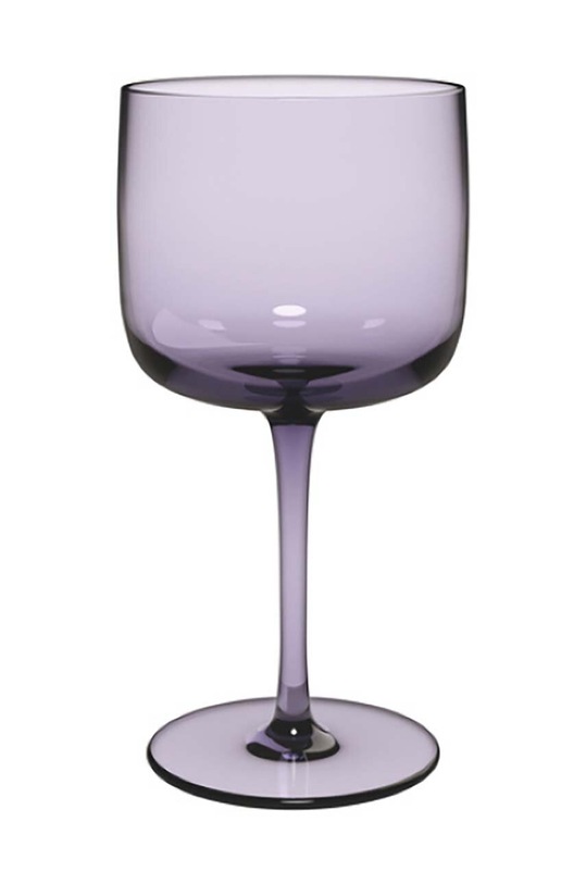 Σετ ποτηριών κρασιού Villeroy & Boch Like Lavender 2-pack μωβ 1951828200