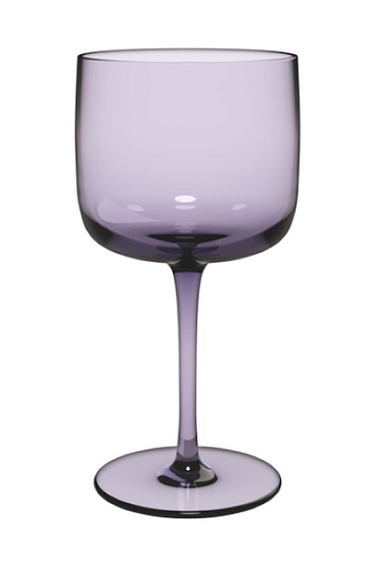 Σετ ποτηριών κρασιού Villeroy & Boch Like Lavender 2-pack μωβ 1951828200