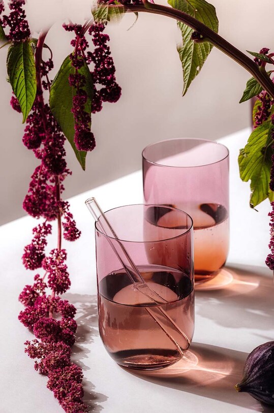 Villeroy & Boch set de pahare pentru bauturi Like Grape 2-pack 1951788190 roz AA00