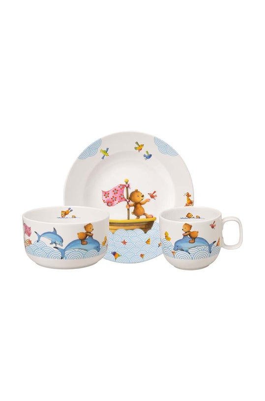 Dětský snídaňový set Villeroy & Boch Happy as a Bear 3-pack vícebarevná 1486648427