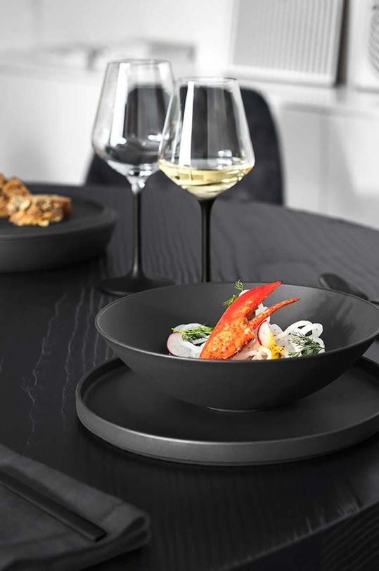 Villeroy & Boch zestaw obiadowy dla 2 os. La Boule 7-pack czarny 1016659094