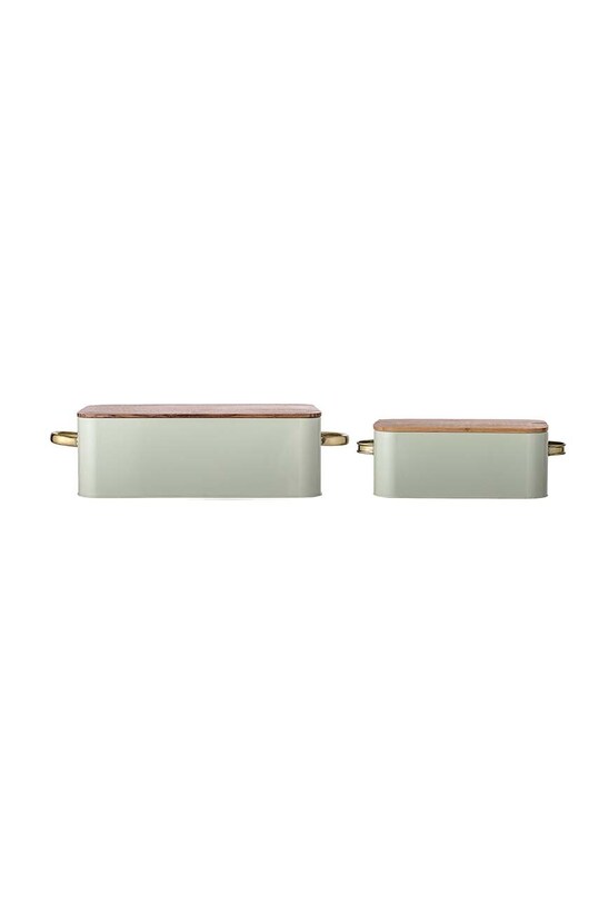 Bloomingville chlebak 2-pack 97308182 turkusowy AA00