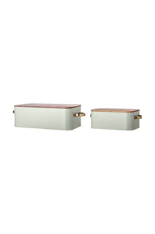 Kuchnia i bar Bloomingville chlebak 2-pack 97308182 turkusowy