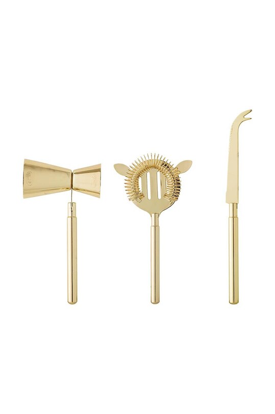 Bloomingville zestaw barmański 3-pack żółty 97305186