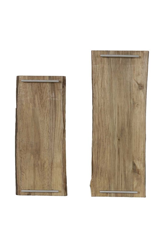 Dekorativní podnos Light & Living 2-pack 6408984 hnědá AA00