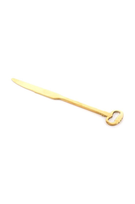 Seletti un set de tacâmuri pentru 6 persoane Keytlery 24-pack galben 07374