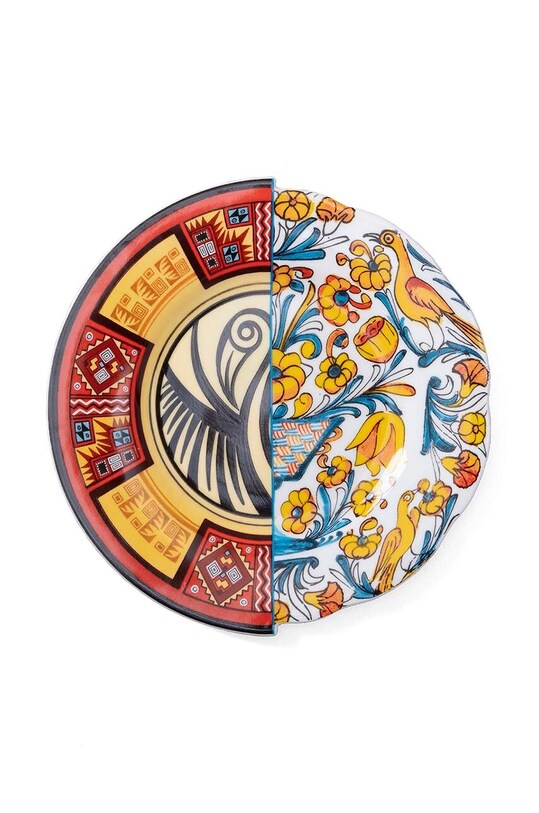 Dezertní talíř Seletti Huricanga vícebarevná 09122