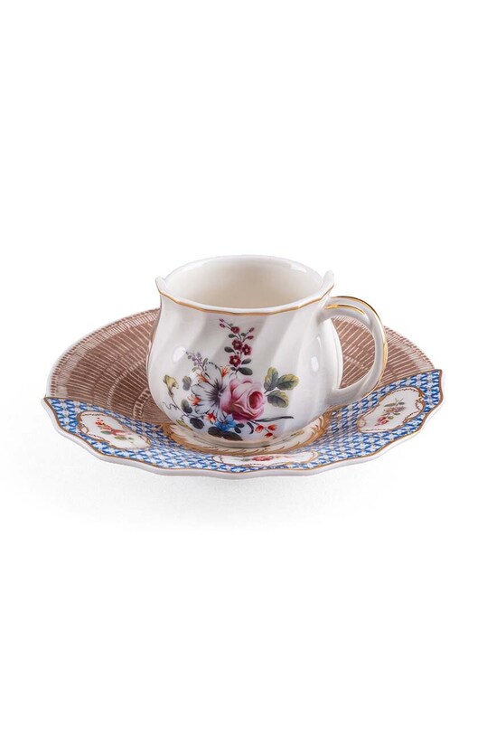 Чашка з блюдцем Seletti Djenne 09161 барвистий AA00