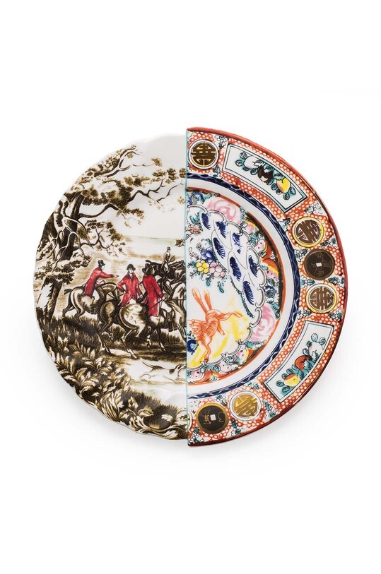 Πιάτο Seletti Eusapia πολύχρωμο 09723