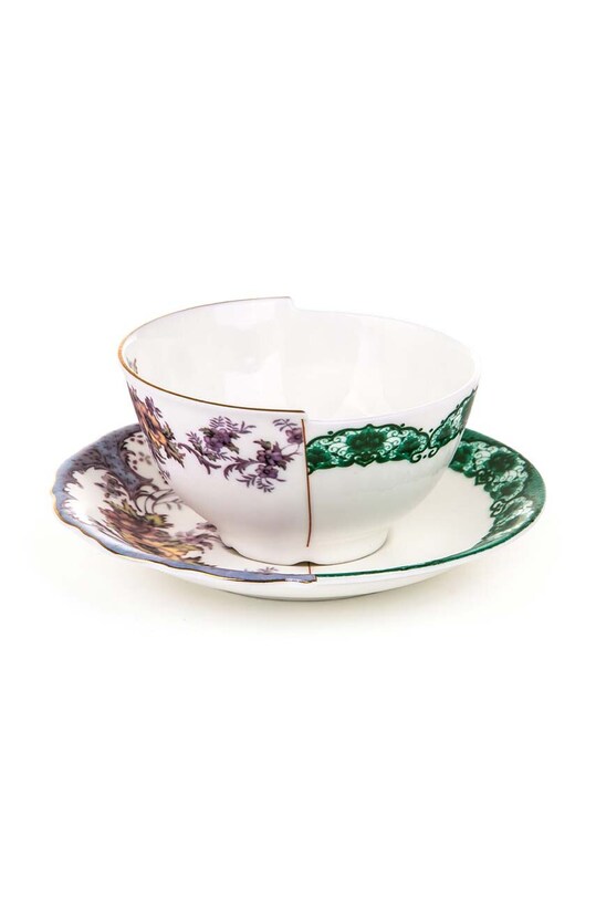 Seletti ceasca si farfurioara Isidora 09745 multicolor AA00