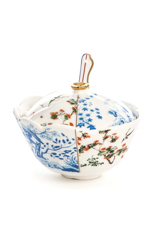 Цукорниця з ложечкою Seletti Maurilia 09748 барвистий AA00