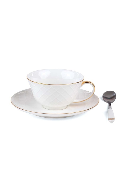Чашка з блюдцем Seletti Lady Tarin Guiltless барвистий 09966