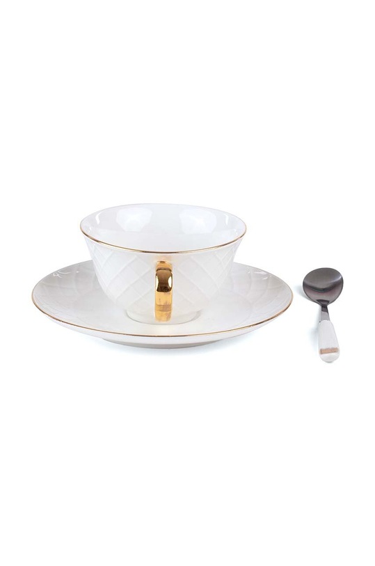 Кухня та бар Чашка з блюдцем Seletti Lady Tarin Guiltless 09966 барвистий