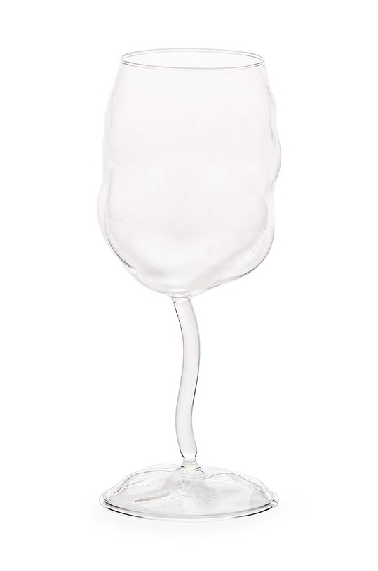 Seletti set de pahar de vin Glass from Sonny transparent 10665