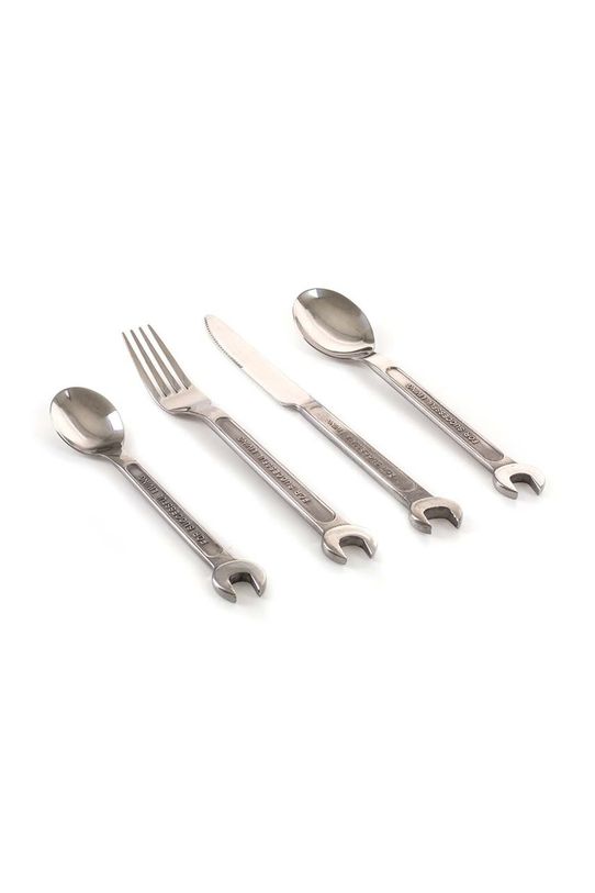 Набор столовых приборов Seletti Machine Collection 4 шт 10940 серый AA00